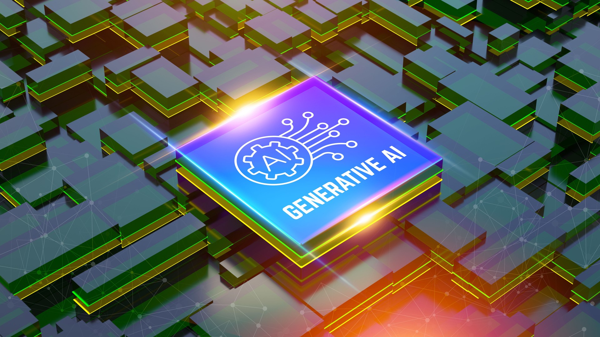 Generative AI Technology Concept
