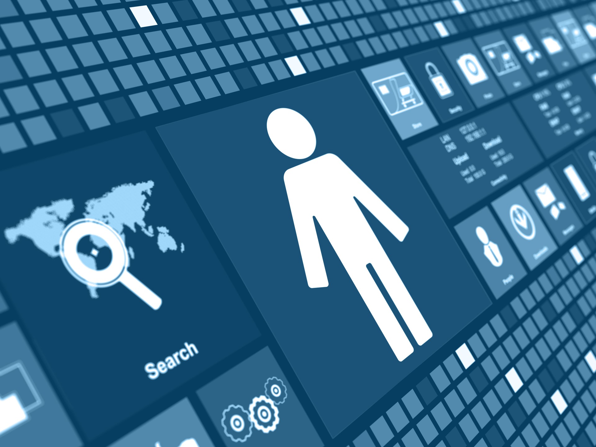 Internet communications digital concept