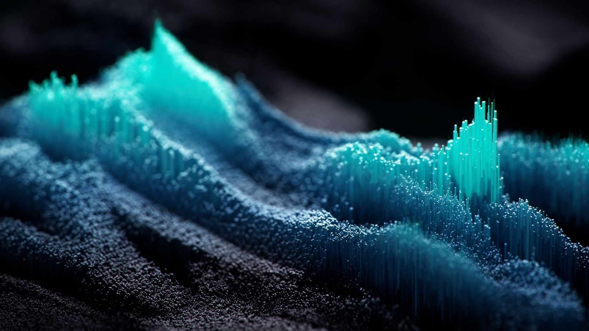 Digital Analytics - Blue, Dark - Technology, Big Data, Forecasting